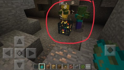 我的世界怎么造刷怪笼[图2]